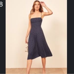 Reformation Vollare Dress - Size 8 - Button